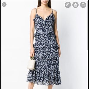 Michael Kors Floral Tiered maxi dress